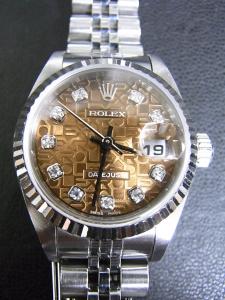 ロレックス デイトジャスト 79174G 中古 箱・保証書有