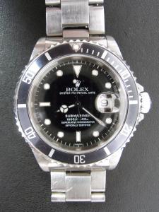 ロレックス サブマリーナ 16610 中古 無し