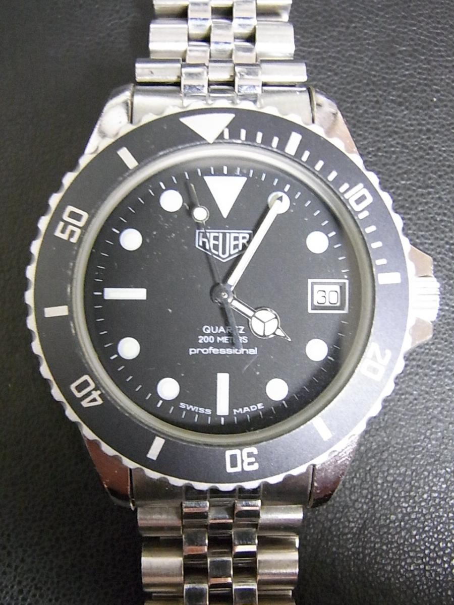 タグホイヤー アンティーク 980.013 青文字盤 プロフェッショナル クオーツ式腕時計(中古)高価買取事例