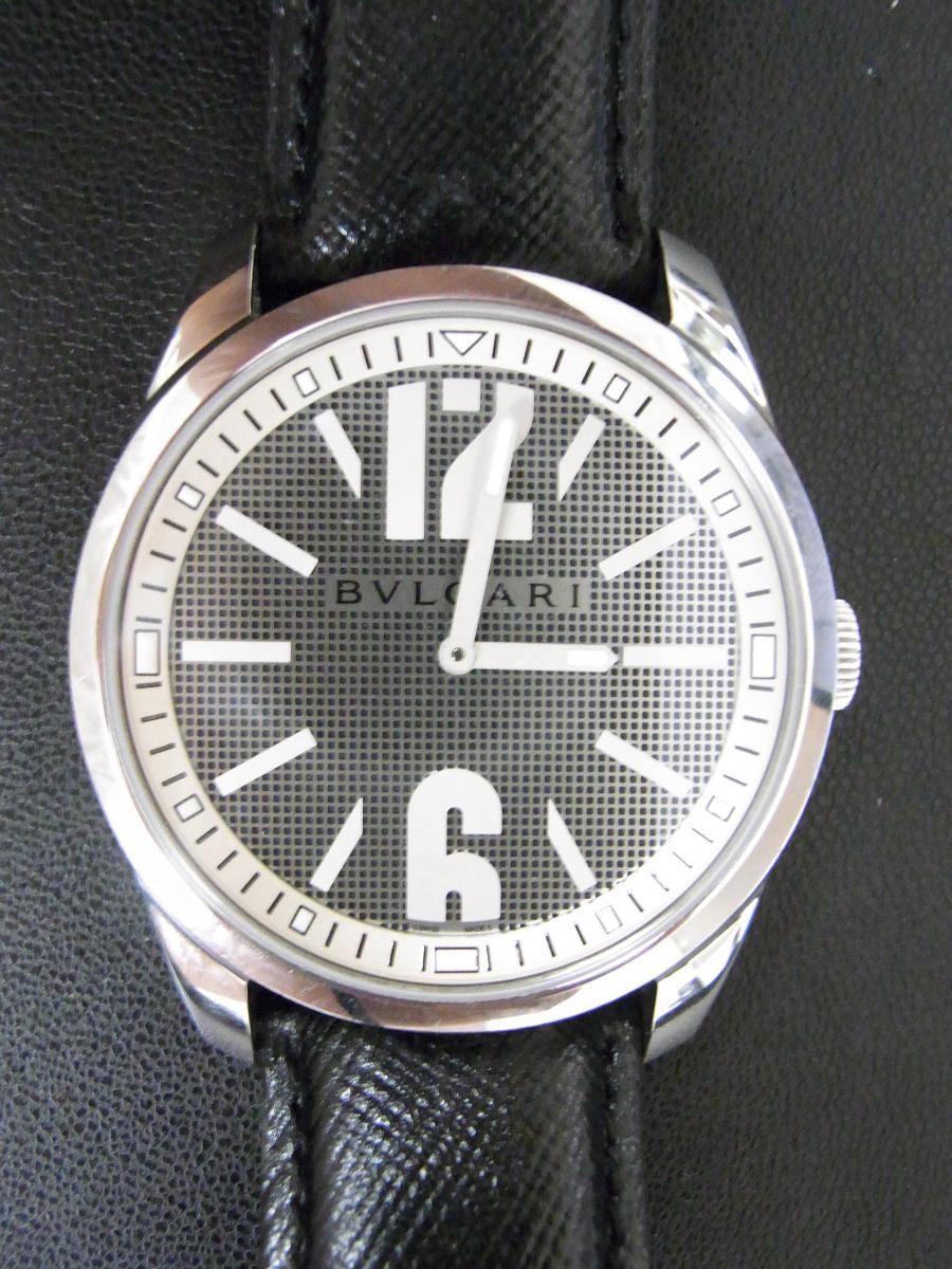 ブルガリ ソロテンポ ST37SL-M グレー クオーツ式時計、2針制(中古)高価買取事例
