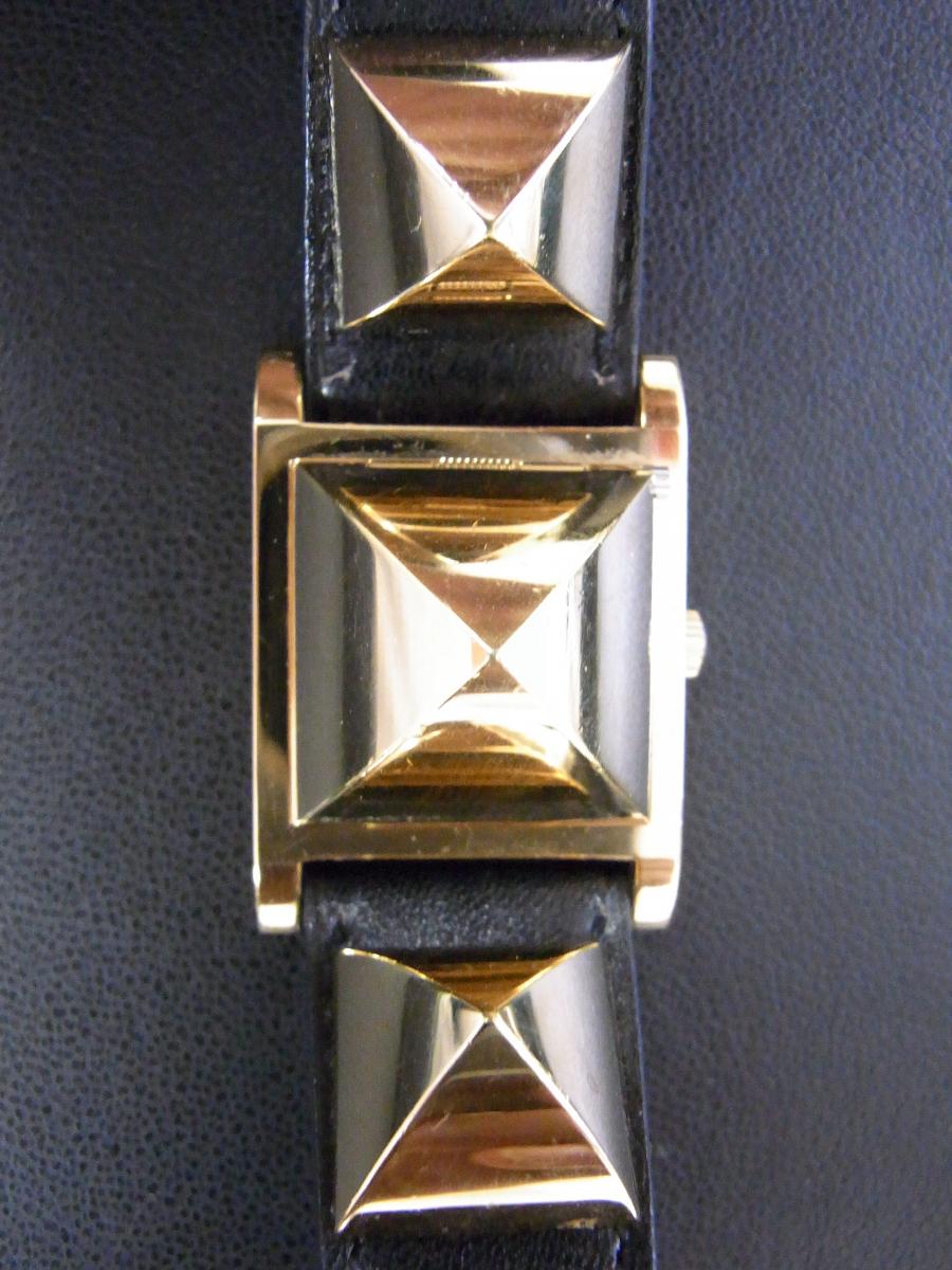 エルメス メドール ME1.201 クオーツ式、2針制腕時計、ウォッチウインド(中古)高価買取事例