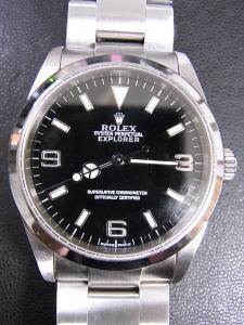 ロレックス エクスプローラー1 114270 中古 箱