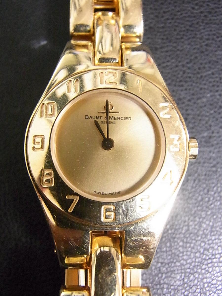 ボーム＆メルシェ リネア MOA06507 リネア イエローゴールド無垢、クォーツ式腕時計(中古)高価買取事例