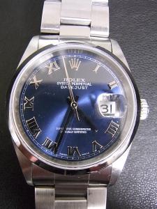 ロレックス デイトジャスト 16200 かなり使用感のあるロレックス16200 箱、保証書有り