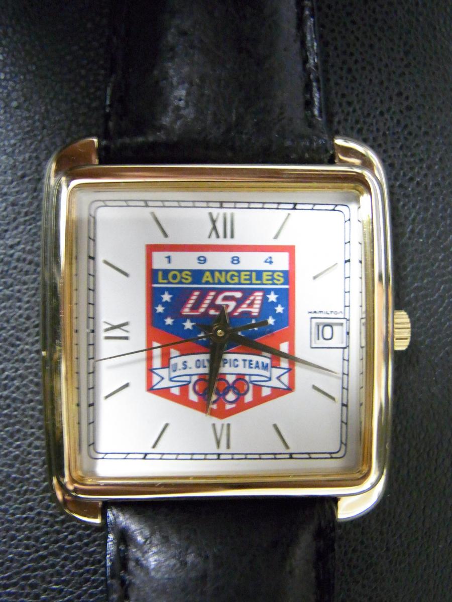 オリス レクタンギュラー USA621295 白 1984年五輪限定モデル USAオリンピック限定モデル(中古)高価買取事例