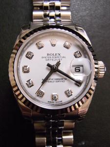 ロレックス デイトジャスト 179174G 中古 箱・保証書付き