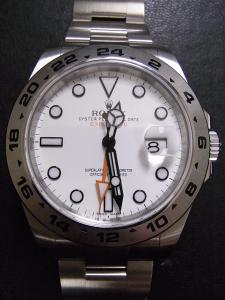 ロレックス エクスプローラー2 216570 中古 箱・保証書