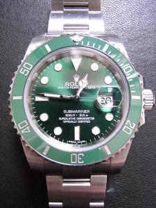 ロレックス サブマリーナ 116610LV 中古 箱・保証書付き
