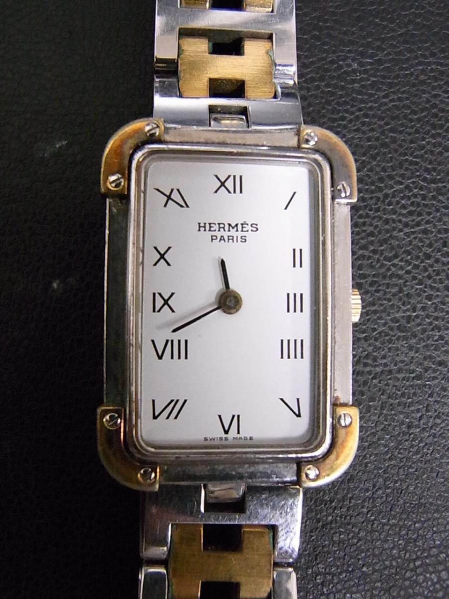 エルメス Hwatch unknown 白 H watch レディース（婦人用）時計(中古)高価買取事例