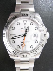 ロレックス エクスプローラー2 216570 中古 箱、保証書あり
