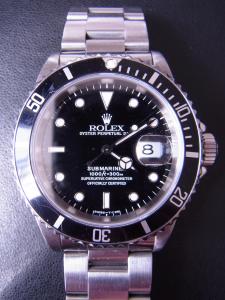 ロレックス サブマリーナ 16610 中古 箱、保証書あり