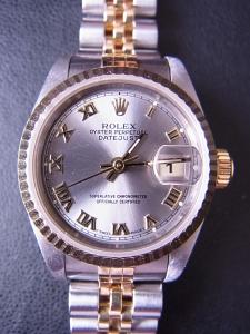 ロレックス デイトジャスト 69173 中古 ロレックス正規箱保証書付属