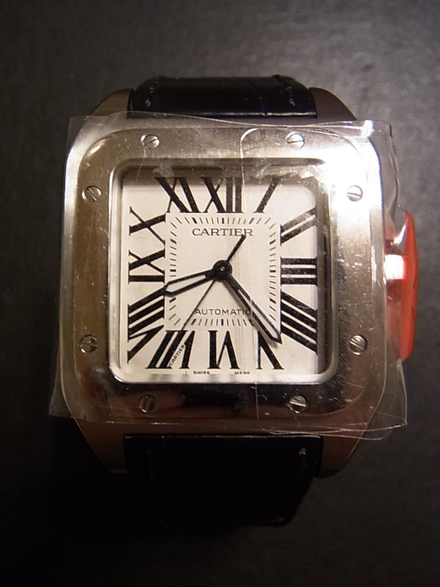カルティエ サントス w20073x8  100LM 3針制、クオーツ式腕時計、OH完了済み(中古)高価買取事例
