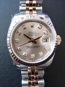 ロレックス デイトジャスト 179171G 中古 本体の