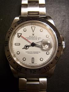 ロレックス エクスプローラー2 16570 中古 箱、保証書、コマなし