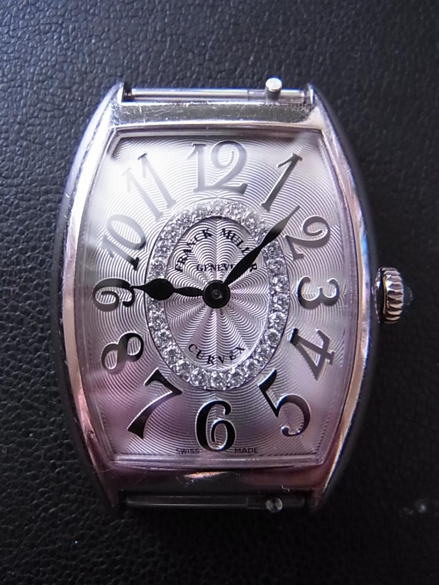 フランクミュラー トノウカーベックス 1752QZ-CD-1R トノウカーベックス レディース、ダイヤモンド巻、クオーツ式腕時計(中古)高価買取事例
