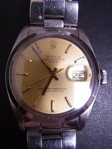 ロレックス パーペチュアルデイト 1500 中古 時計本体のみ