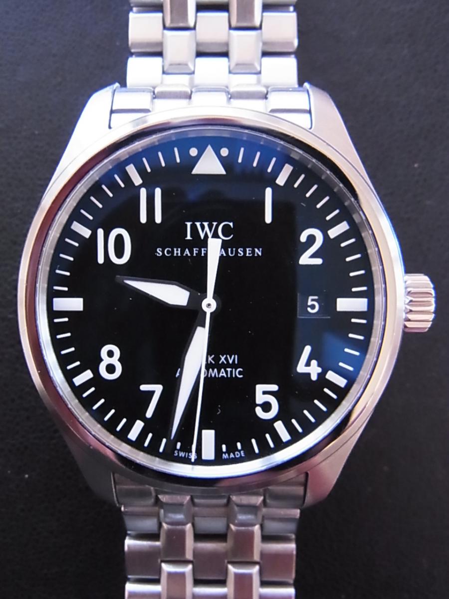 IWC パイロットウォッチ IW325504 ブラックアラビア文字盤　日付表示 マーク16 マークXVI 39mm 　(きれいな中古)高価買取事例