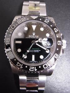 ロレックス GMTマスター2 116710LN 通常使用の中古