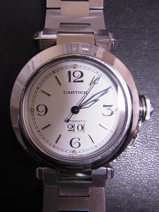 カルティエ パシャ W31044M7 中古 箱・保証書