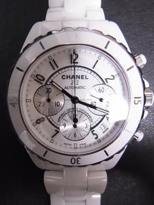 シャネル J12 H1007 中古 シャネル正規箱・保証書付き