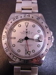 ロレックス エクスプローラー2 16570 中古 内箱のみ、保証書なし