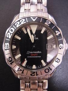 オメガ シーマスター 2534_50 ところどろこにキズがある中古 箱、保証書、取り扱い説明書あり（英語）