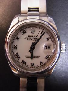 ロレックス デイトジャスト 179160 中古 箱・保証書（日本ロレックス正規品）