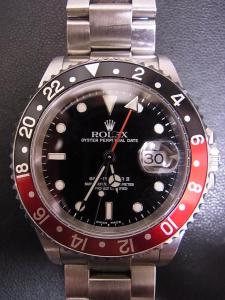 ロレックス GMTマスター2 16710 使用感のある中古 内箱 外箱 余りコマ2つ