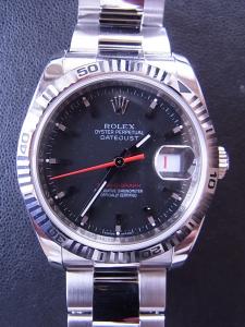 ロレックス ターノグラフ 116264 中古 内箱 外箱 保証書 余りコマ1つ