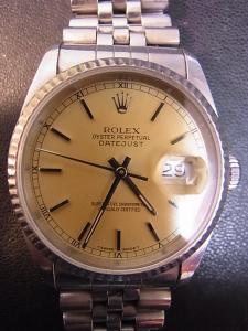 ロレックス デイトジャスト 16234 中古 内箱 外箱 保証書