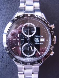 タグホイヤー カレラ CV2010_BA0794 中古 内箱 外箱 保証書 余りコマ3つ