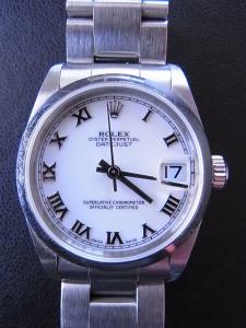 ロレックス デイトジャスト 78240 通常使用の中古 箱保証書有