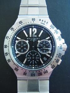 ブルガリ ディアゴノ CH40SSDTA 中古 内箱 外箱 保証書 余りコマ1つ