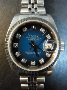 ロレックス デイトジャスト 79174G 中古 ロレックス正規箱、保証書