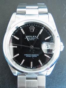 ロレックス パーペチュアルデイト 15200 中古 内箱 外箱 保証書 余りコマ2つ