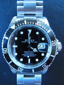 ロレックス サブマリーナ 16610 中古 内箱 外箱 保証書 余りコマ1つ