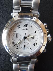 カルティエ パシャ W3101855 中古 内箱、保証書