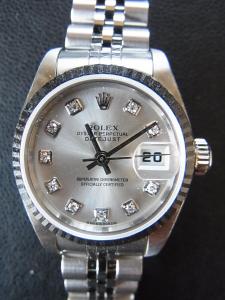 ロレックス デイトジャスト 79174G 中古 内箱 外箱 保証書 余りコマ1つ