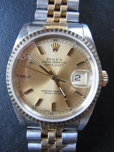 ロレックス デイトジャスト 16233 中古 無し