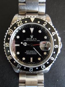 ロレックス GMTマスター2 16710 中古 内箱 外箱 保証書 余りコマ2つ