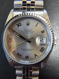 ロレックス デイトジャスト 16234G 中古 内箱 外箱 保証書