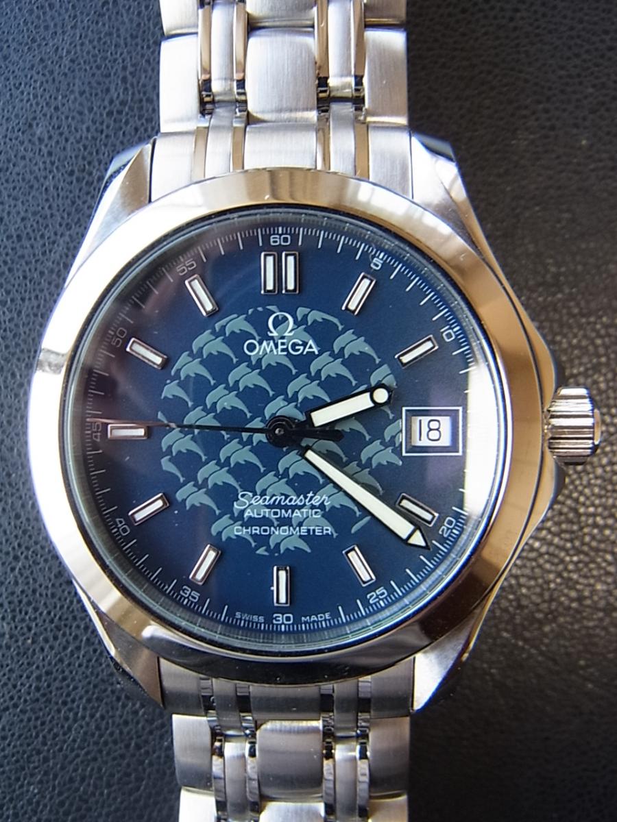 腕時計 オメガ　2002年　シーマスター　ジャックマイヨール