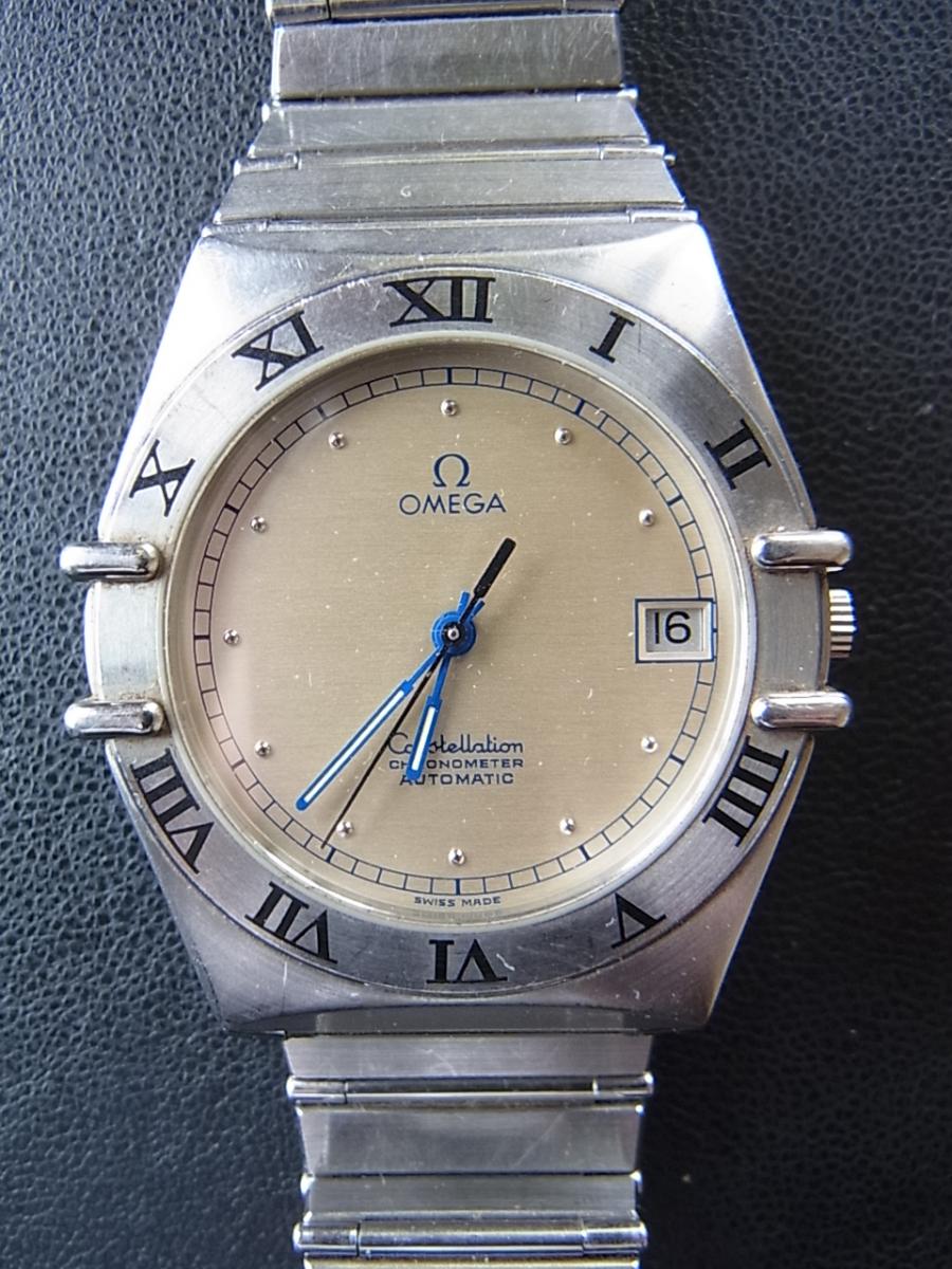 オメガ コンステレーション ST368.1075 シャンパンゴールドドット　ブルーハンド　日付表示 ヴィンテージ  クロノメーター規格合格時計(中古)高価買取事例