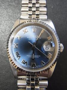 ロレックス デイトジャスト 16234 中古 内箱 外箱 保証書 余りコマ3つ