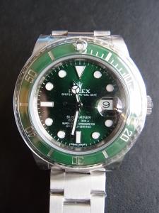 ロレックス サブマリーナ 116610LV 中古 内箱 外箱 保証書