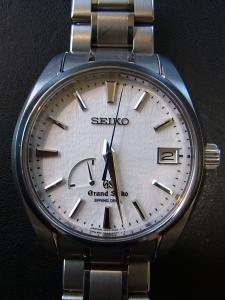 グランドセイコー スプリングドライブ SBGA011 中古 保証書