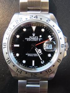 ロレックス エクスプローラー2 16570 綺麗な中古 箱、ギャランティーあり