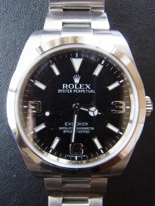 ロレックス エクスプローラー1 214270 中古 内箱 外箱 保証書 余りコマ1つ