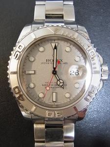 ロレックス ヨットマスター 16622 中古 内箱 外箱 保証書 余りコマ1つ